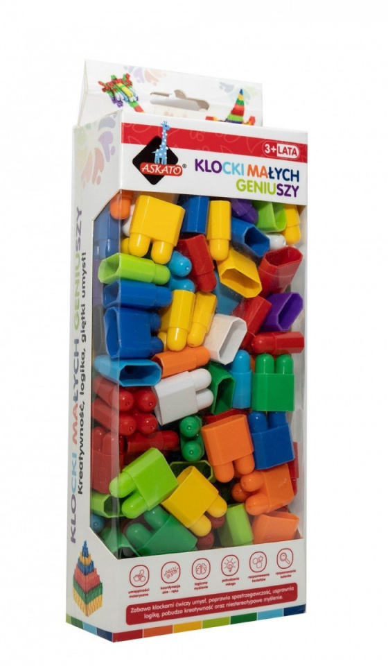 ASKATO klotsid Little Geniuses - Bricks