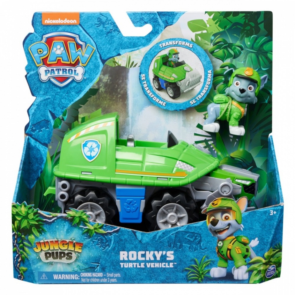 Spin Master mängufiguur Vehicle Paw Patrol Jungle Pups Rocky