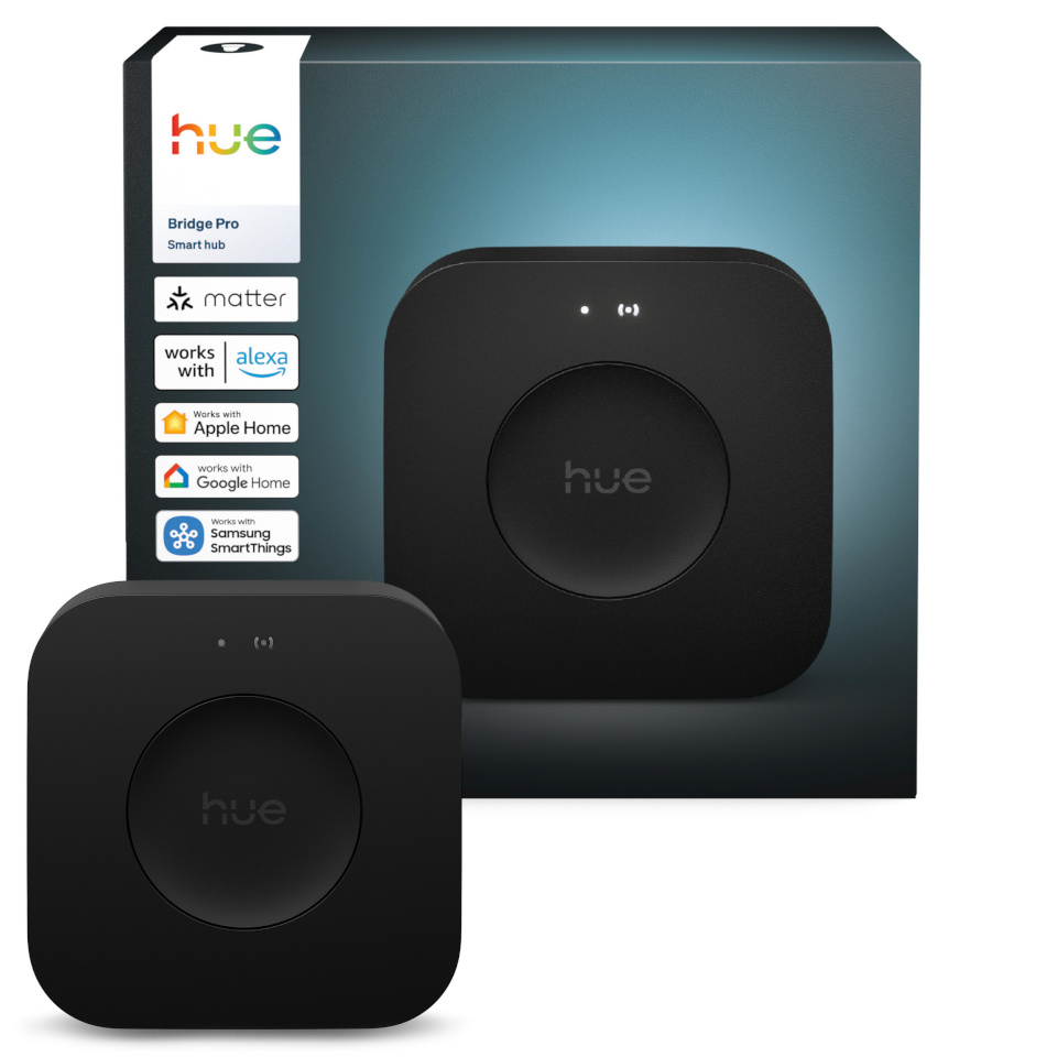 Philips nutikodu keskjaam Hue Bridge Pro, must