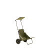Buteo Photo Gear transportkäru Transport Trolley Forest Green with Sunroof, roheline
