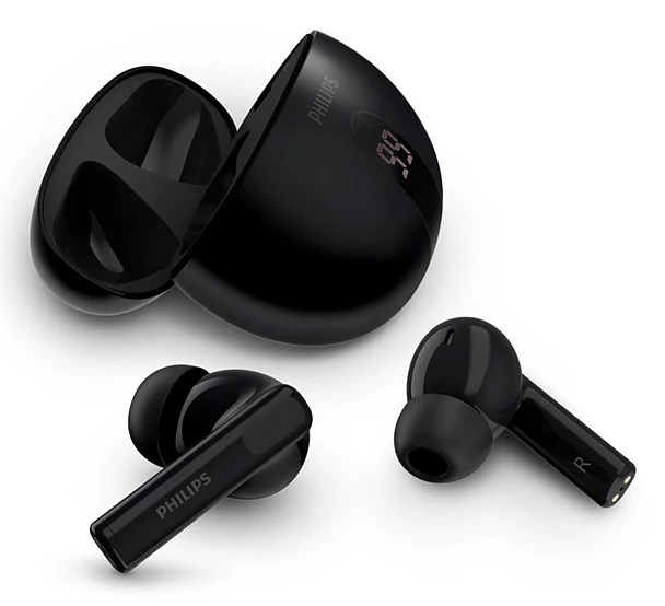 Philips juhtmevabad kõrvaklapid TAT2520 True Wireless Headphones, must