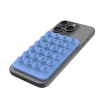 Fixed | MagMate | MagSafe Holder With Suction Cups | Apple | iPhone 12 and newer, or any phone with a MagSafe case | Liquid Silicone | sinine