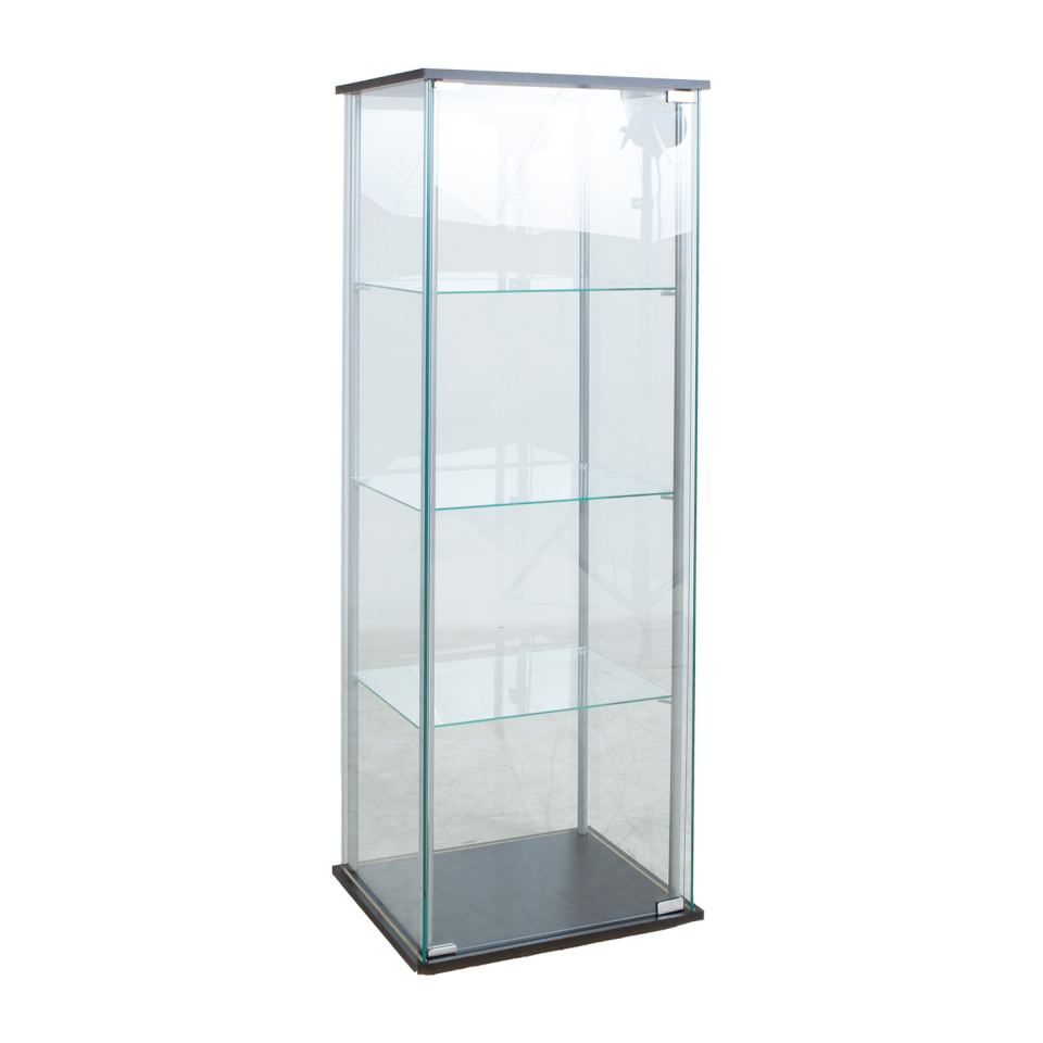 H4Y vitriinkapp Aiko, 60x36x163cm, läbipaistev