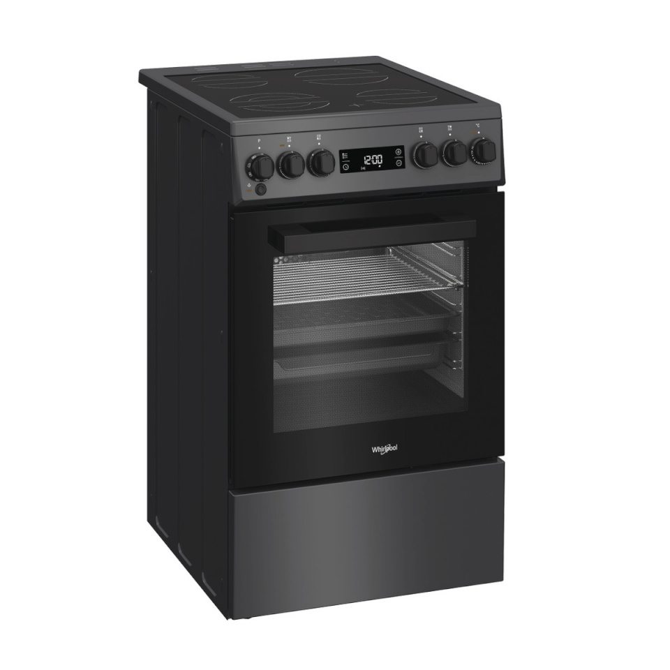 Whirlpool keraamiline pliit W5V8LCSA Ceramic Cooker, must