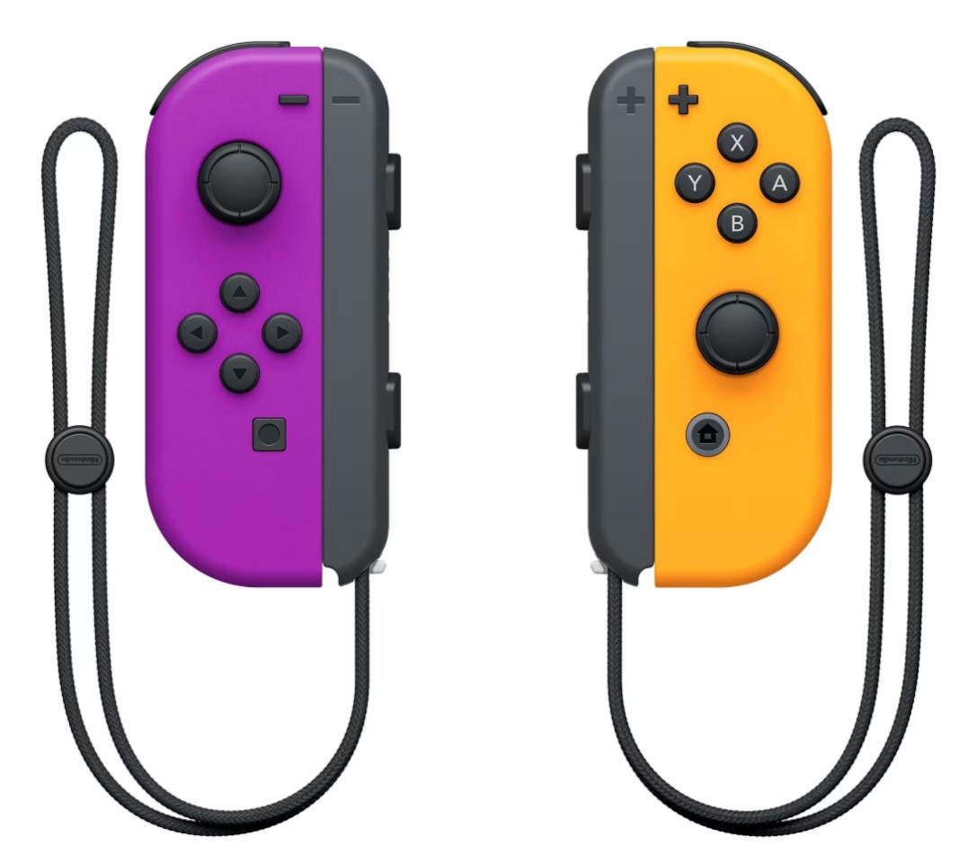 Nintendo juhtmevaba mängupult Joy-Con lilla/oranž