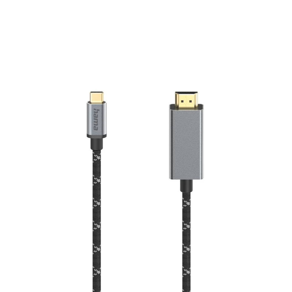 Hama kaabel USB-C - HDMI™, 8K@60Hz, must, 1,5m