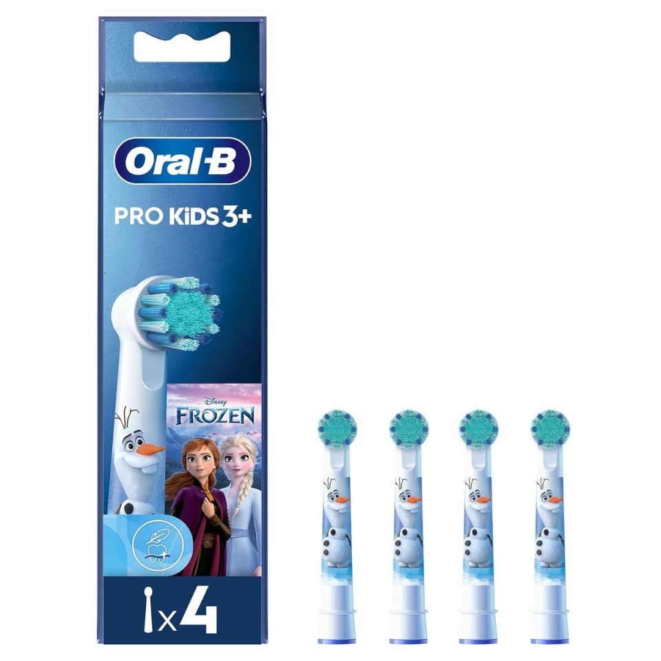 Braun Oral-B lisaharjad EB10 4 FFS FROZEN II sinine/valge 4tk