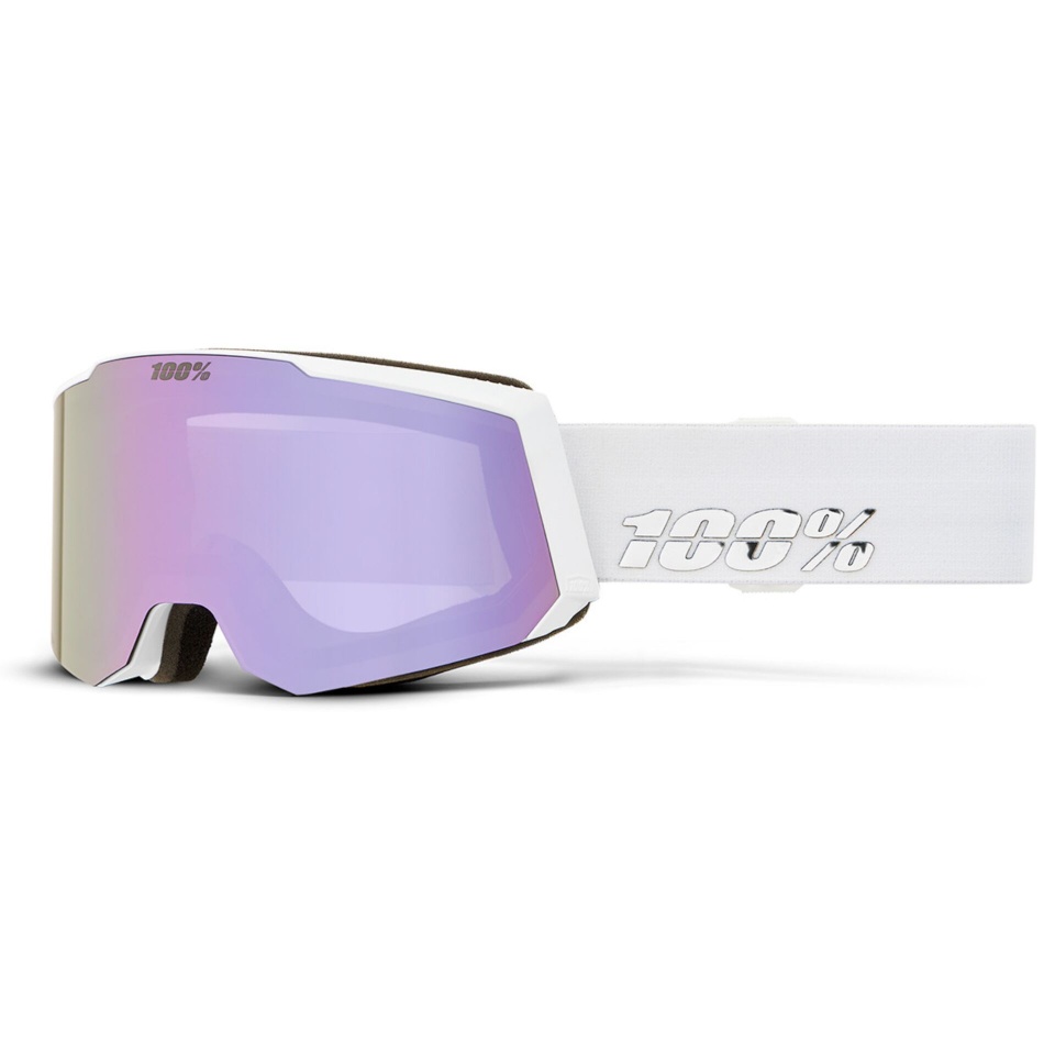 100percent spordiprillid SNOW - SNOWCRAFT S Goggle valge HiPER Lavender Mir.