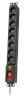 Lestar pikendusjuhe Listwa przeciwprzepięciowa LXARM 810, 3L, PDU, 5,0m, must
