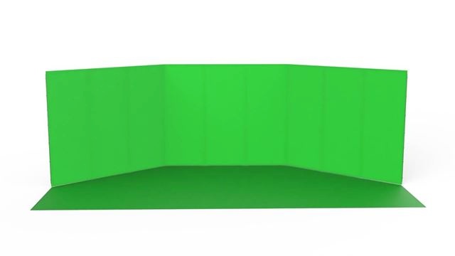 StudioKing taust Panoramic Background Green Screen FSF-240900PT 240x900cm