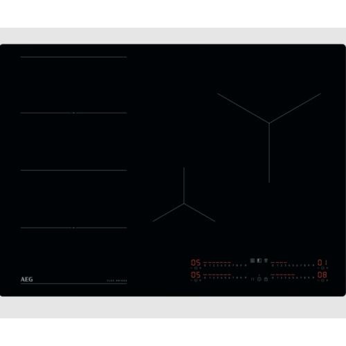 AEG pliidiplaat TI74IF00IB 4 x induktsioon, fle xi tsoon, 70cm, Hob2Hood, must
