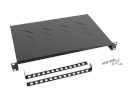 Lanberg serverikapi riiul Shelf do szaf 19" 600mm, must