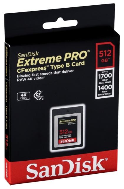 SanDisk mälukaart CFexpress  Type 2 512GB Extreme Pro