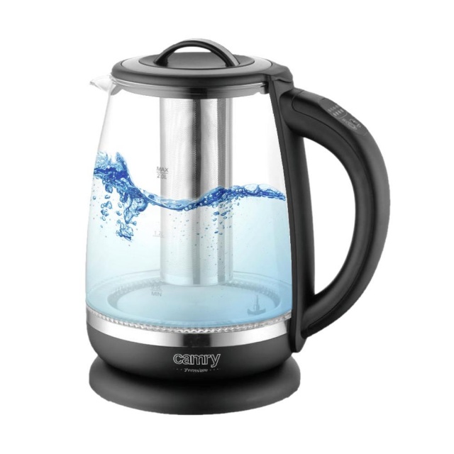 Camry veekeetja CR 1290 Electric Kettle 2,0L, must