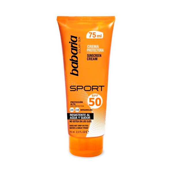 Babaria Näovesi sportlastele SOLAR SPORT waterproof Solar Sport Spf 50 (75ml) 75ml Spf 50