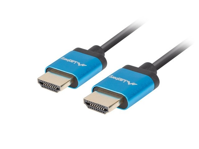 Lanberg kaabel Cabel HDMI M/M 1.8M 2.0 4K CA-HDMI-22CU-0018-BK