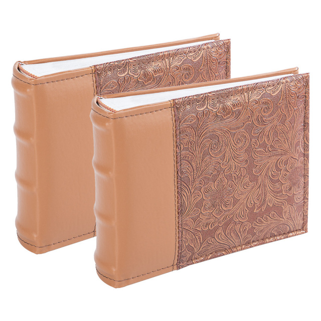 Victoria Collection album B 10x15/100M Flower-4, kuldne 2tk