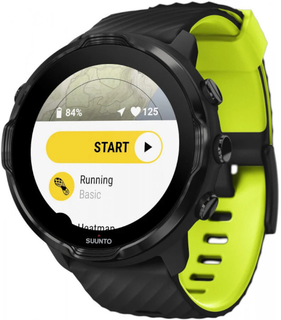 Suunto pulsikell 7 Black Lime