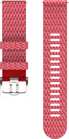 Polar pulsikella rihmade komplekt Woven Wristband 22mm (Polar Grit X/Grit X Pro/Vantage M/Vantage M2), punane - suurus S