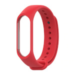 Randmerihm Silicone Watch Strap (Xiaomi Mi Band 3/4) punane