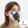 Luanvi hügieeniline taaskasutatav kangasmask/riidemask Gas Suurus M Pakis 3tk