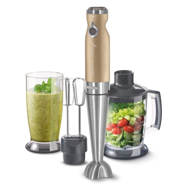 Sencor saumikser SHB5607CHEUE3 4in1 Hand Blender, helepruun
