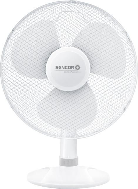 Sencor lauaventilaator SFE4037WH Desktop Fan, 40cm, valge