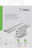 Belkin seinalaadija Dual USB-A Charger, 24W + Micro-USB Cable 1m, valge