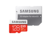 Samsung mälukaart microSDXC EVO Plus 128GB C10 + adapter