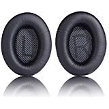 Bose kõrvaklappide pehmendused mudelile QC35/QC35II, must