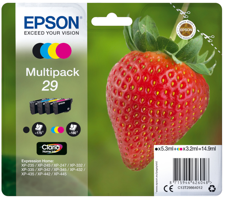 Epson Multipack 4-colours 29 Claria Home Ink