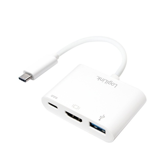 Logilink kaabel USB-C to HDMI multiport Adapter