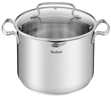 Tefal kaanega pott DUETTO+ 22cm 6L, roostevaba teras
