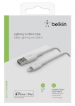 Belkin Lightning Lade/Sync kaabel 1m, PVC, valge, mfi certified