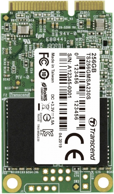 Transcend kõvaketas Transcend SSD MSA230S 256GB mSATA SATA III