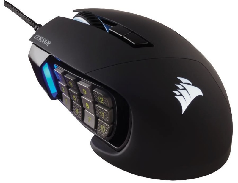 Corsair hiir Mouse Scimitar Elite RGB 18000 DPI must