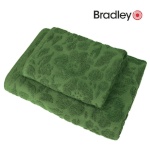 Bradley froteerätik 70x140cm muster, roheline