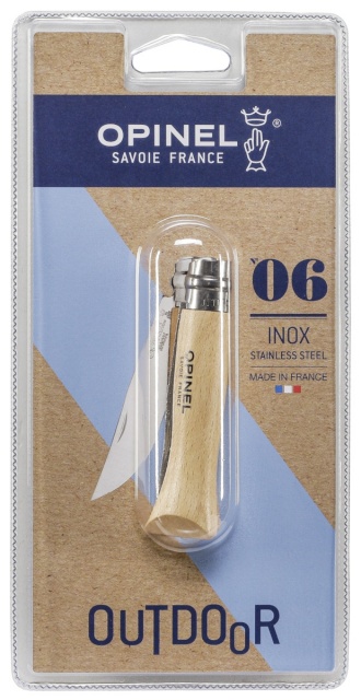 Opinel taskunuga No. 06 Stainless Steel