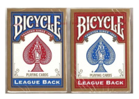 Bicycle mängukaardid League back