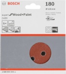 Bosch lihvpaber C430 Expert for Wood and Paint, 125mm K180 5tk