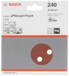 Bosch lihvpaber C430 Expert for Wood and Paint, 125mm K240 5tk