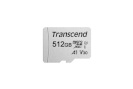 Transcend mälukaart microSDXC 300S-A 512GB Class 10 UHS-I U3 V30 A1
