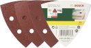 Bosch kolmnurk lihvpaberite komplekt Delta Sanders, K60-240 25tk