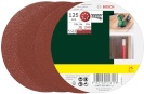 Bosch lihvpaberite komplekt for Random Orbit Sander, 125mm 25tk