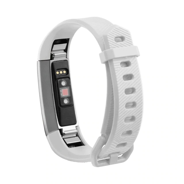Randmerihm Silicone Replacement Band (Fitbit Alta HR), valge - suurus S (140-170mm)