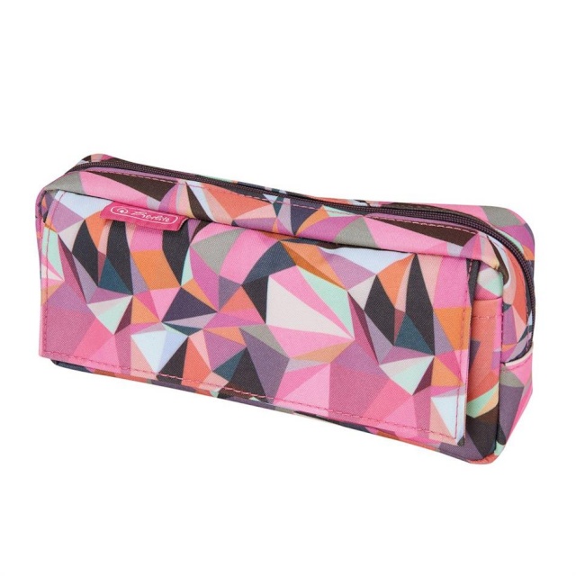 Herlitz pinal 2 luku ja 2 taskuga - Wild Animals - Purple