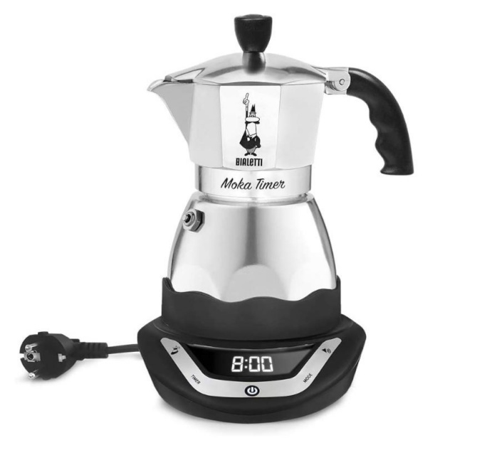 Bialetti espressokann Moka Timer 6 tassile 0006093