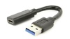 Gembird A-USB3-AMCF-01 USB cable 0.1 m 3.2 Gen 1 (3.1 Gen 1) USB A USB C must