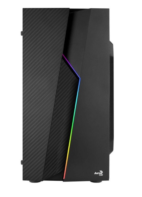 AeroCool korpus Mini Bolt Black RGB MicroATX/Mini-ITX 