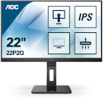 AOC 22P2Q 21.5 inch IPS DVI HDMI DP USB Pivot